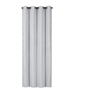 Clems - Cortina Tradicional 100% Blackout Geometrica Blanco