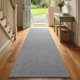 thumbnail image 2 of Alfombra de pasillo Brontsevika 244 cm gris lavable antideslizante, 2 of 9