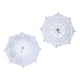 thumbnail image 5 of 2xFloral Parasol Paraguas Decoración Boda Novia Fotografía Hecha A Mano Prop, 5 of 5
