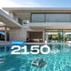thumbnail image 4 of Limpiador robótico inalámbrico para piscina RERIOU, 180 W, succión de 45.000 Pa, 4 of 8