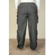 thumbnail image 3 of Pantalones de Paracaídas Fruncidos con Cordón, Bolsillos con Solapa de Saronita, Banda Elástica, Dos Bolsillos Delanteros, Color Negro (para Mujer), 3 of 4