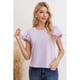 thumbnail image 2 of Polera Mujer Algodon Elasticada Manga Corta Broderie 3316, 2 of 3