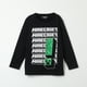 thumbnail image 1 of Polera Manga Larga Niño Multi Logo Negro Minecraft, 1 of 4