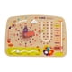 thumbnail image 5 of Calendario de reloj para niños, juguete educativo temprano de madera, juguete de viaje para niños, niñas, niños pequeños, regalos de vacaciones para, 5 of 5