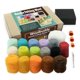 thumbnail image 1 of Kit de Fieltro con Agujas Woolbuddy – Set de Inicio de 16 colores, 1 of 9