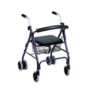 First Care - Andador 6 Ruedas Canasto Y Asiento