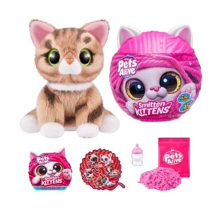 Peluche Smitten Kitten Pets Alive