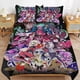 thumbnail image 1 of Hazbin Hotel Helluva Boss Bedding Set Duvet Cover Comfortable and Lightweight Cartoon Bedding 3 Piece Bed Set, 1 of 5