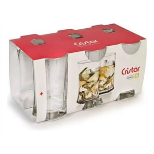 Disparo - Set 12 Vasos Vivaldi Tragos Altos Cristar 332 Ml