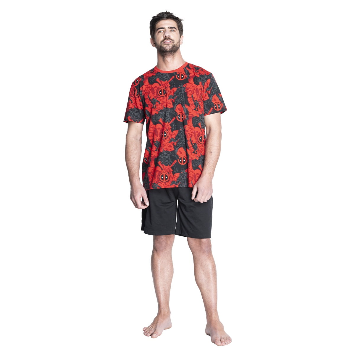 Top - Pijama Verano Hombre Algodón Marvel C1