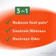 thumbnail image 4 of Plantillas Odor-Eaters Everyday Comfort de espuma viscoelástica de 3 capas, 3 pares, 4 of 8