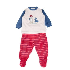 Conjunto Bebé Niño Rojo Pillin