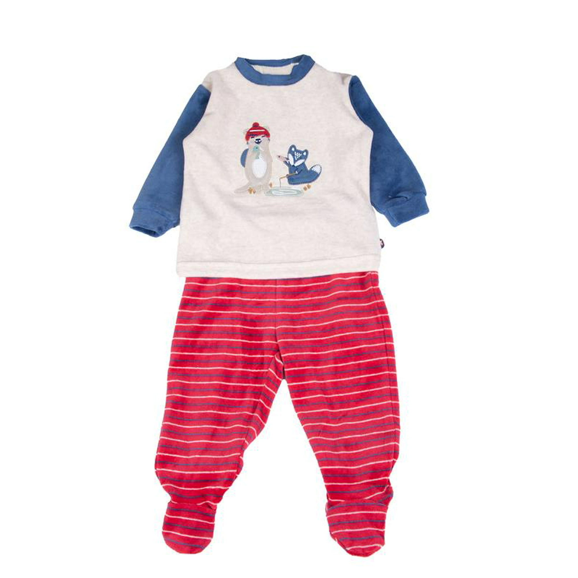 Conjunto Bebé Niño Rojo Pillin