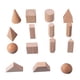 thumbnail image 4 of 15 Uds. Sólidos Geométricos De Madera Formas 3D Juguete Apilable Para Niños Bebés, 4 of 5