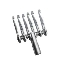 Ioensy - Garra De Tracción Resistente Para Reparación De Automóviles Con Rosca M16 Y Martillo Deslizante De 6 Dedos