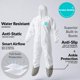 thumbnail image 2 of Traje Hazmat Andes Safety XL para Laboratorio de Pintura (Overol), 2 of 6