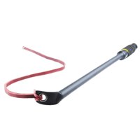 Magideal - Látigo De Material Cuero Para Perros, Herramientas De Entrenamiento, Equipo De Protección, Accesorio De Cuerda, Herramienta De Juguete Para Perros Medianos Y