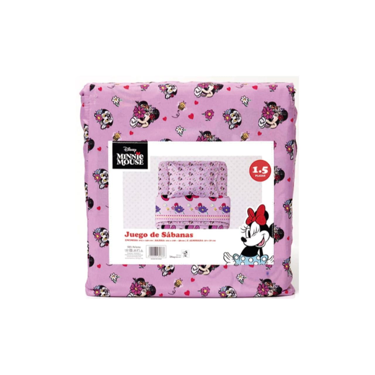 Windsor Canadian - Sabanas Infantil Microfibra Minnie 1.5 Plazas