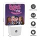 thumbnail image 2 of Chicas Bratz Luz nocturna LED con sensor de anochecer a amanecer para dormitorio, baño, pasillo, escaleras - Lámpara LED nocturna de enchufe, 0.5W - 1 pieza, 2 of 6