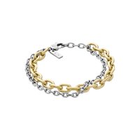 Pulsera Armani Exchange A|X Gunmetal De Acero Inoxidable Para Hombre