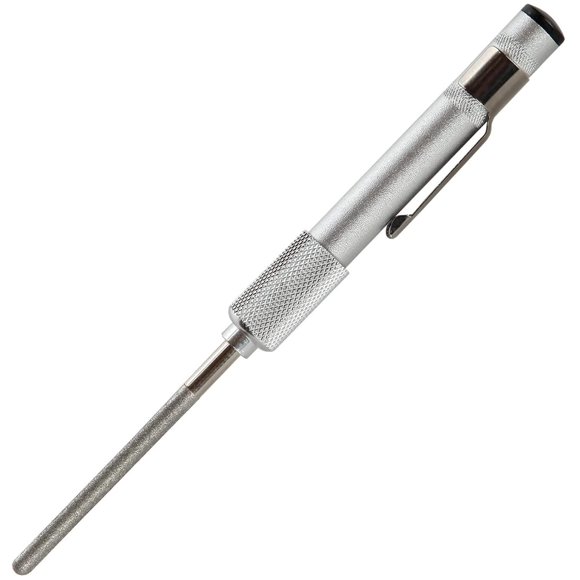 Afilador de Cuchillos Gozier Lima Media Caña con Diamante 14 cm