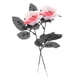 thumbnail image 4 of Rosas Artificiales Con Globos Oculares Fiesta De Disfraces De Halloween Blanco Con Rojo, 4 of 5
