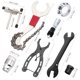 thumbnail image 4 of Kit de herramientas de reparación de 9 piezas para romper cadenas de bicicleta, llave para quitar cassette, extractor de cadena, extractor de manivela, llave de radios, herramienta de extracción de ru, 4 of 6