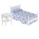thumbnail image 2 of 1/12 Casa De Mu?ecas En Miniatura Muebles De Cama Individual De Madera Y Mesita De Noche, 2 of 5