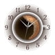 thumbnail image 3 of Reloj De Pared Moderno Acrílico Redondo Café 30cm, 3 of 3