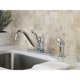 thumbnail image 4 of Grifo de cocina Moen Lindley de una manija cromado con rociador lateral, 4 of 6