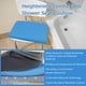 thumbnail image 2 of Cojín de asiento de ducha REEZEIVI con fondo de silicona antideslizante, 2 of 7