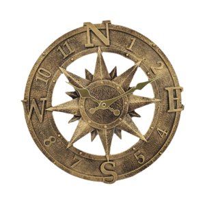 Magideal - Reloj De Pared Decorativo Ligero, Regalos, Reloj Colgante Silencioso, Adorno De Resina Para Habitación De Niños, Den, Cafetería, Bar, Dormitorio, Aula Oro