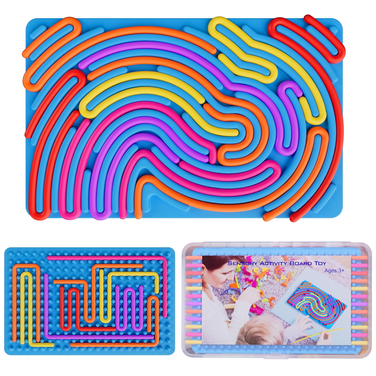 Tabla De Actividades Sensory Fidget Toys Spkwis Para Niños Mayores De 3 Años