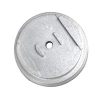 Magideal - Base De Cuchilla Para Cortacésped Eléctrico, Protector De Cubierta De Césped De Metal, Artesanía Fina Y Resistente, Reemplazo Para Cortacésped Domésti