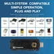 thumbnail image 3 of X8 4K TV Dual System Games & Android TV 64GB Game Console Android TV PS1/GBA Mini Arcade Rocker Game Console, 3 of 4