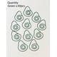 thumbnail image 4 of Clips De Papel Con Forma De Aguacate 60 Unidades Color Verde, 4 of 9