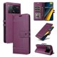 thumbnail image 4 of Premium Wallet Case for Xiaomi Poco X6 Pro with Card Slots & Kickstand, Flip Cover Purple, 4 of 6