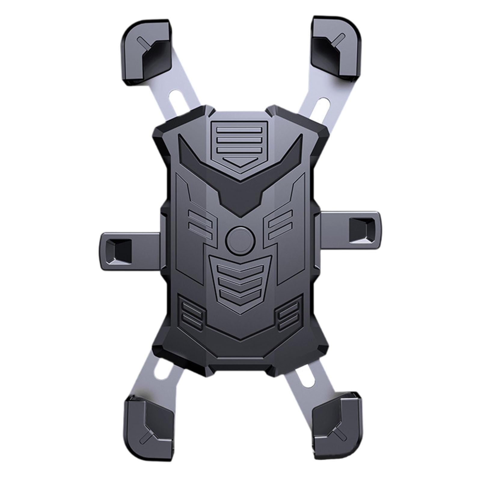 Bothyi - Soporte Para Teléfono De Motocicleta Soporte Para Teléfono De Bicicleta Para Todos Los Teléfonos Celulares De 4,8 A 7 Pulgadas, Negro