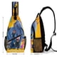 thumbnail image 2 of Hitpig Riñonera Bandolera con Estampado Integral para Hombres y Mujeres, Bolso Cruzado Gráfico de Tendencia, Mochila de Hombro Streetwear para Ciclismo y Deportes, Riñonera Versátil Casual, 2 of 6