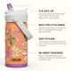thumbnail image 2 of Botella de agua CamelBak Thrive Flip Straw Kids con aislamiento de 350 ml, 2 of 6
