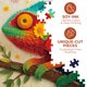 thumbnail image 4 of Rompecabezas BenBen 500 piezas Camaleón floral, 4 of 9