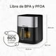 thumbnail image 5 of Freidora de Aire Digital Ufesa Phoenix 6 L con vapor y doble resistencia, 5 of 10