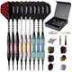 thumbnail image 1 of Dardos de punta blanda Turnart 18 g, 9 piezas con estuche azul, 1 of 8