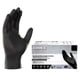 thumbnail image 1 of Guantes de examen desechables AMMEX de nitrilo negro, 3 mil, medianos, 1 of 9