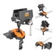 thumbnail image 1 of Visera de mesa WORK IQ TOOLS IQ Vise 360° articulada de acero y aluminio, 1 of 9