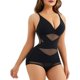 thumbnail image 1 of Body moldeador Nebility con cuello en V para mujer, control de abdomen, 1 of 1