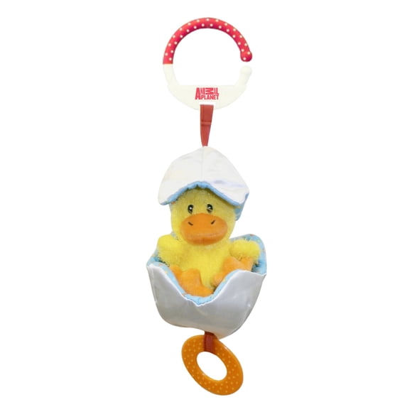 Juguete para cochecito Animal Planet Pollito interactivo con anillo de tirón