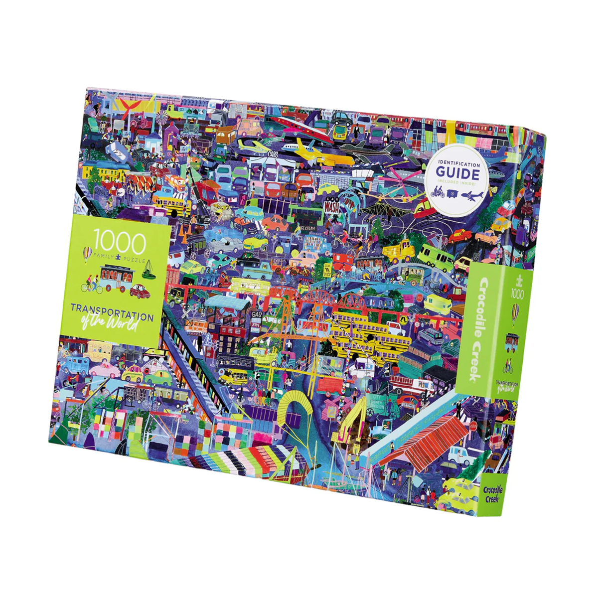 Puzzle Transportes Del Mundo 1000pcs Crocodile Creek