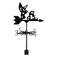 Ioensy - Veleta Decorativa De Metal Con Forma De Pájaro Para Decoración De Jardín Y Granja