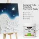thumbnail image 2 of Nicpro Modeling Paste 571 ml 28.2 oz para pintura acrílica, 2 of 3
